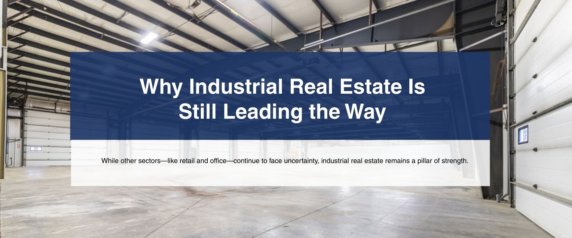 Industrial warehouse property â€” InvestPlus REIT